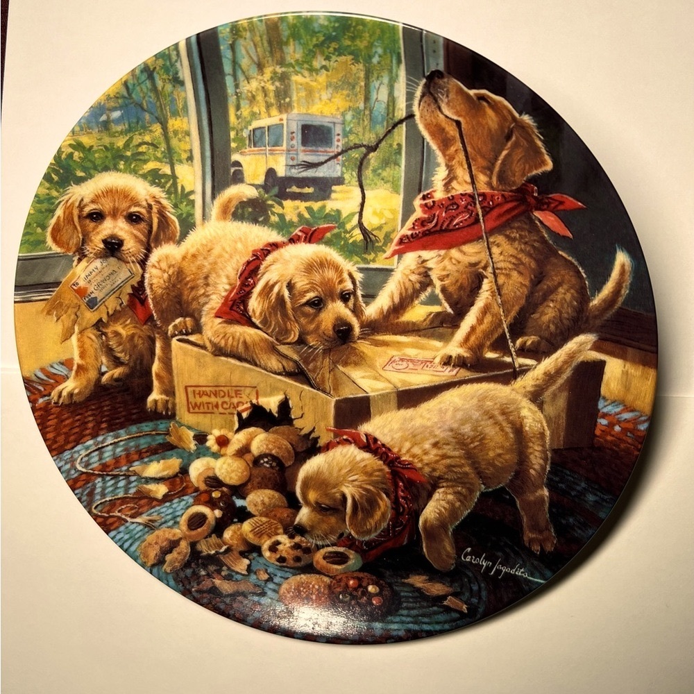 Limited Edition “Handle with Care” Signed by Carolyn Jagodits, Bradford Exchange